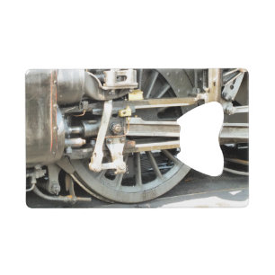 蒸気機関車 クレジットカード栓抜き