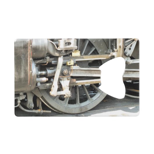 蒸気機関車 クレジットカード栓抜き (正面(横))