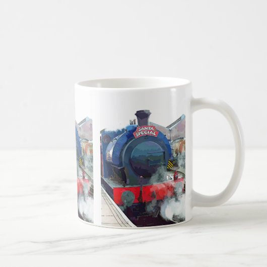 蒸気機関車 コーヒーマグカップ (右)