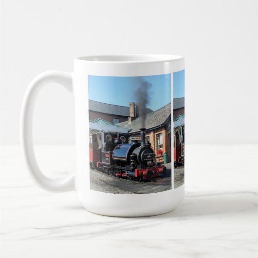 蒸気機関車 コーヒーマグカップ (左)