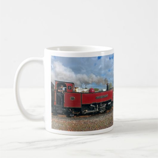 蒸気機関車 コーヒーマグカップ (左)