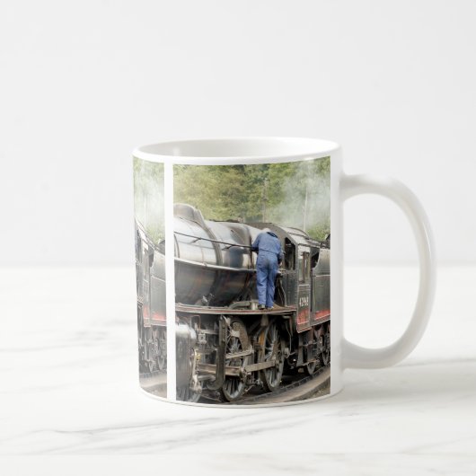 蒸気機関車 コーヒーマグカップ (右)