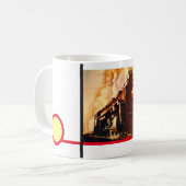 蒸気機関車 コーヒーマグカップ (正面左)