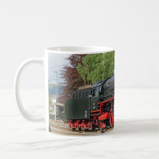 蒸気機関車 コーヒーマグカップ (左)