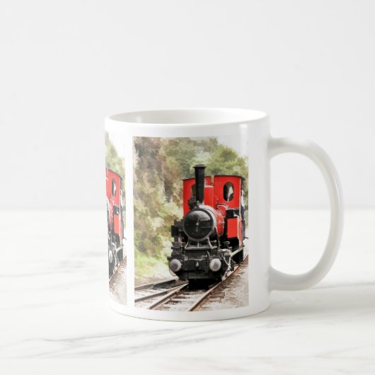 蒸気機関車 コーヒーマグカップ (右)