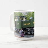 蒸気機関車 コーヒーマグカップ (正面左)