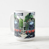 蒸気機関車 コーヒーマグカップ (正面左)