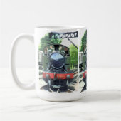 蒸気機関車 コーヒーマグカップ (左)
