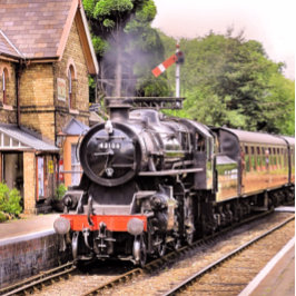 蒸気機関車 ジグソーパズル