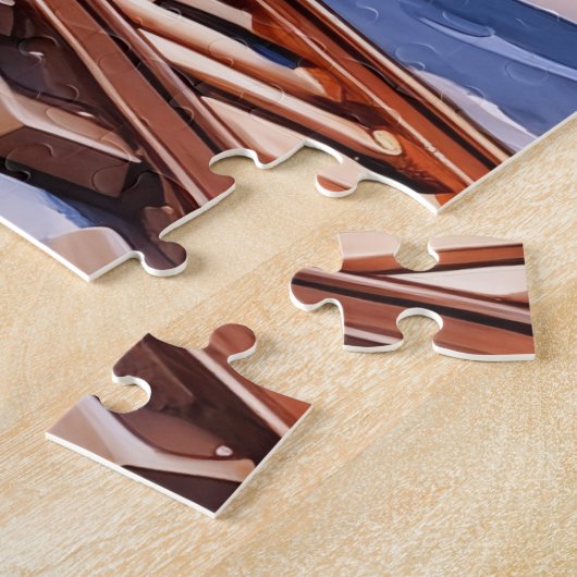 蒸気機関車 ジグソーパズル (側面)