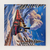 蒸気機関車 ジグソーパズル (横)