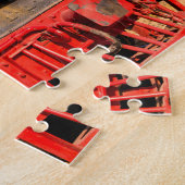 蒸気機関車 ジグソーパズル (側面)