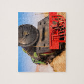 蒸気機関車 ジグソーパズル (縦)