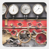 蒸気機関車 スクエアシール (正面)