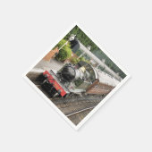 蒸気機関車 スタンダードカクテルナプキン (角)