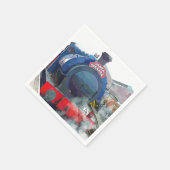 蒸気機関車 スタンダードカクテルナプキン (角)