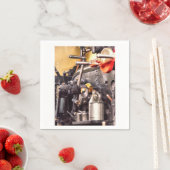 蒸気機関車 スタンダードカクテルナプキン (インサイチュ)