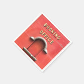 蒸気機関車 スタンダードカクテルナプキン (角)