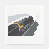 蒸気機関車 スタンダードランチョンナプキン (正面)