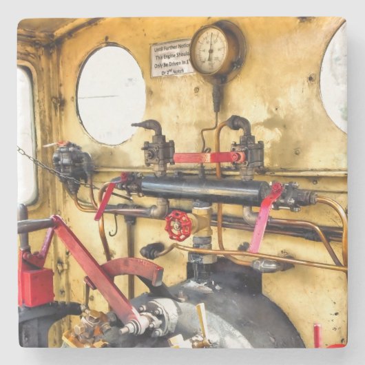 蒸気機関車 ストーンコースター (正面)