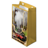 蒸気機関車 スモールペーパーバッグ (正面アングル)