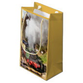 蒸気機関車 スモールペーパーバッグ (裏面アングル)