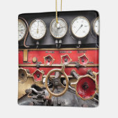 蒸気機関車 セラミックオーナメント (左)