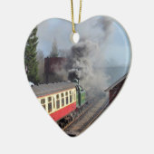 蒸気機関車 セラミックオーナメント (左)