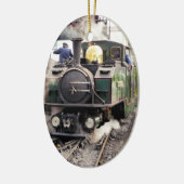 蒸気機関車 セラミックオーナメント (左)