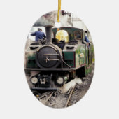 蒸気機関車 セラミックオーナメント (正面)