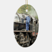 蒸気機関車 セラミックオーナメント (右)