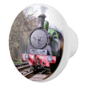 蒸気機関車 セラミックノブ (右)