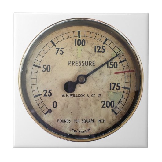 蒸気機関車 タイル (正面)