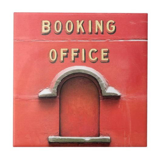 蒸気機関車 タイル (正面)