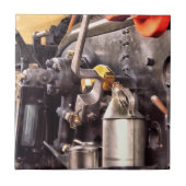 蒸気機関車 タイル (正面)