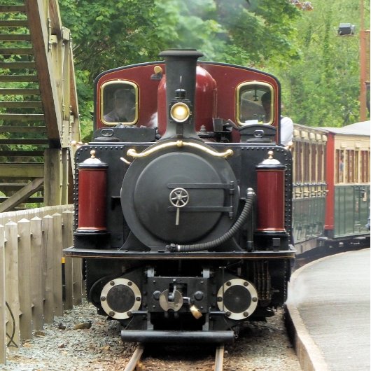 蒸気機関車 タイル