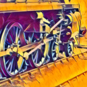 蒸気機関車 タイル