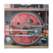 蒸気機関車 タイル (正面)