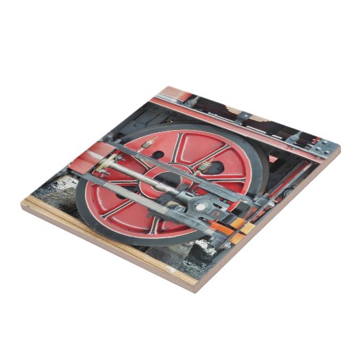 蒸気機関車 タイル (側面)