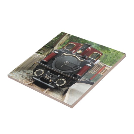 蒸気機関車 タイル (側面)