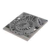 蒸気機関車 タイル (側面)