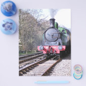 蒸気機関車 チラシ (シングル)