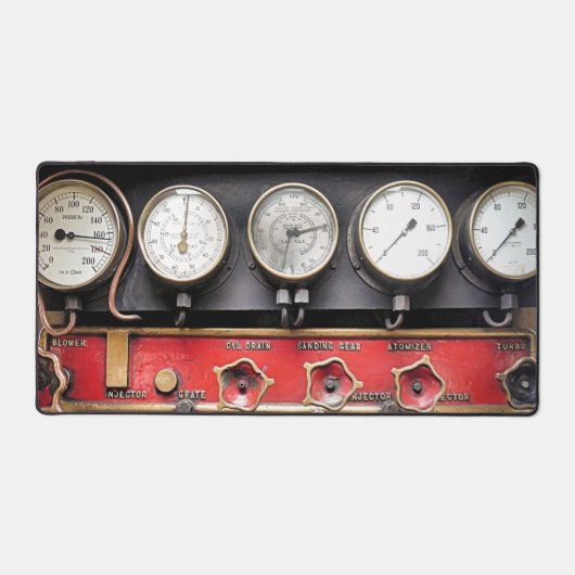 蒸気機関車 デスクマット (正面)