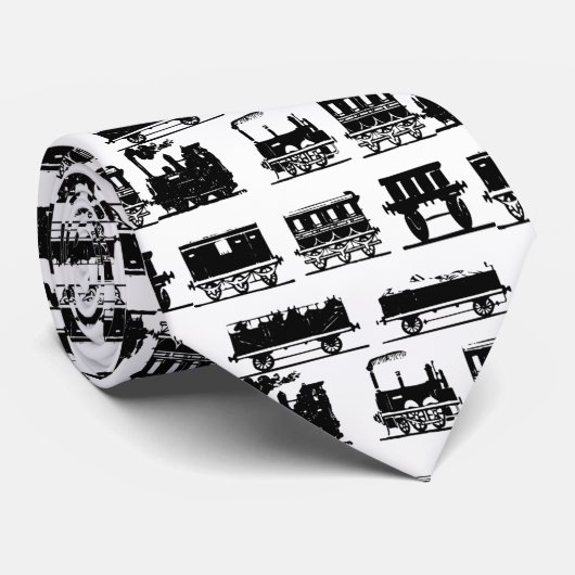 蒸気機関車 ネクタイ (ロール)