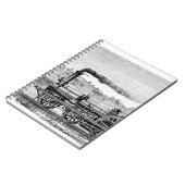 蒸気機関車 ノートブック (左側)