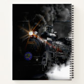 蒸気機関車 ノートブック (裏面)