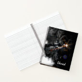 蒸気機関車 ノートブック (内部)