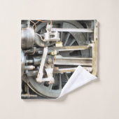 蒸気機関車 バスタオルセット (ウォッシュタオル)