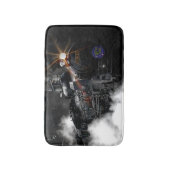 蒸気機関車 バスマット (正面縦)