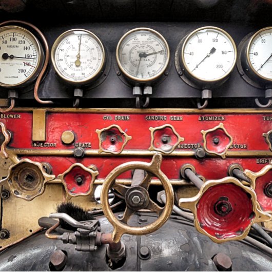 蒸気機関車 バスマット